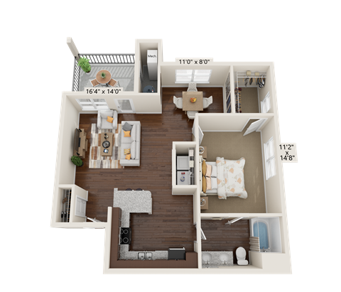 401 Bulifants Boulevard 1-3 Beds Apartment for Rent - Photo Gallery 43